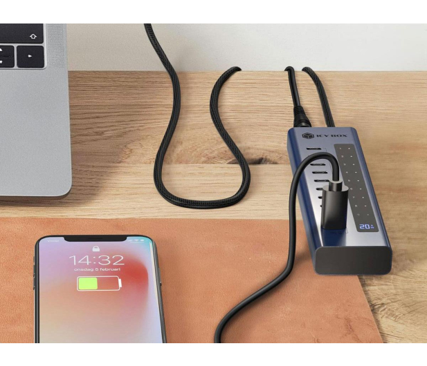 ICY BOX 10xUSB-C PD 20W - 1363136 - zdjęcie 3